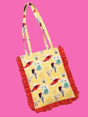Handmade, Upcycled Babar Tote Bag